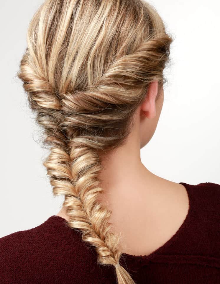 Topsy Fishtail hair look