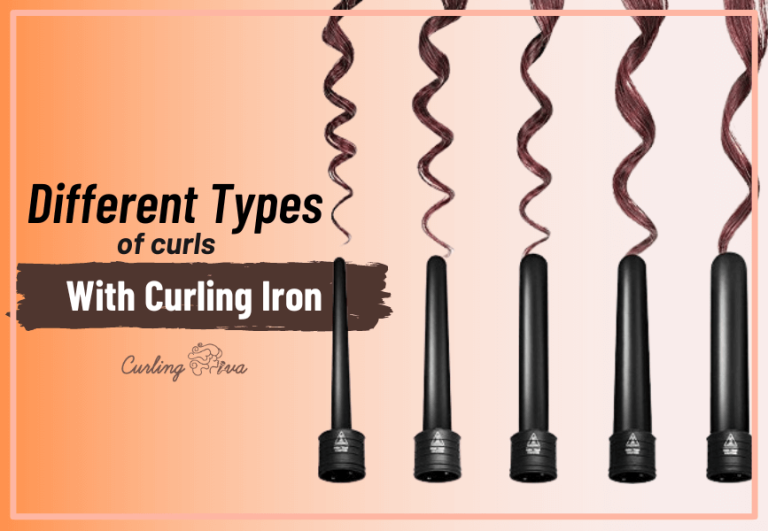 Different Types of Curls with Curling Iron