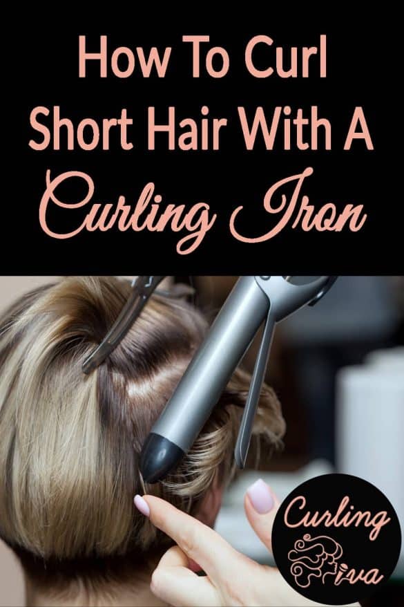 Short Hair Curls? Here's the best curling iron for short hair Curling