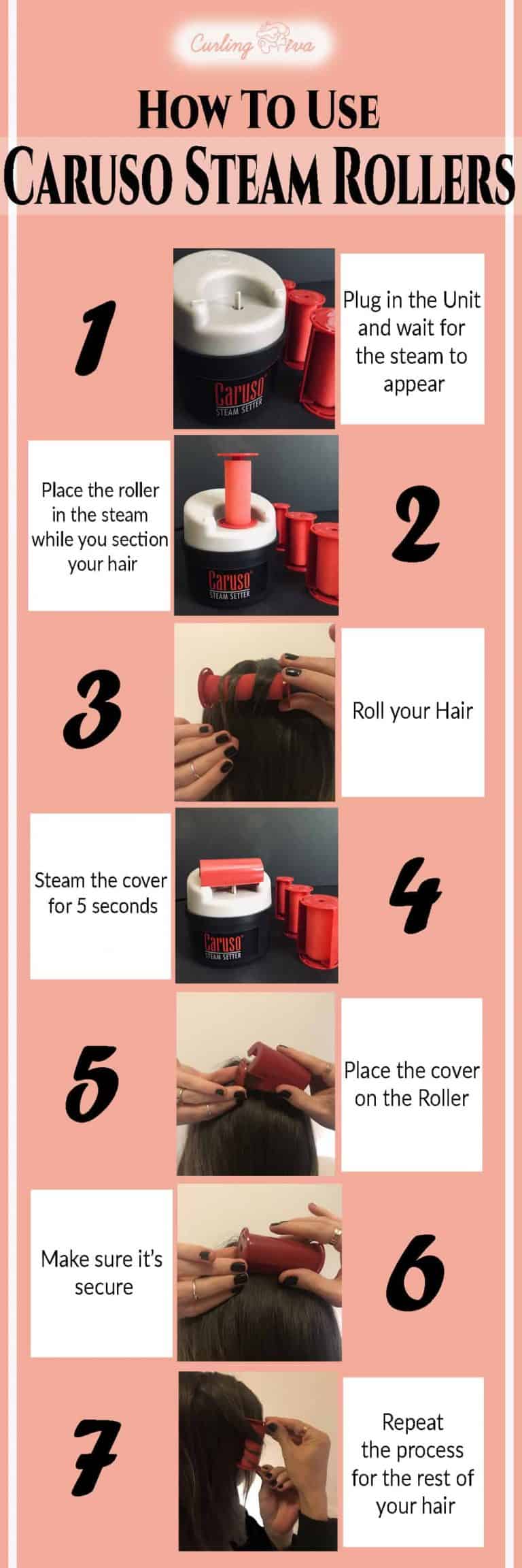 Caruso Steam Rollers Review Curling Diva