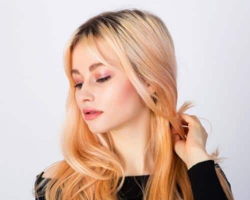 How to bleach hair with shadow root