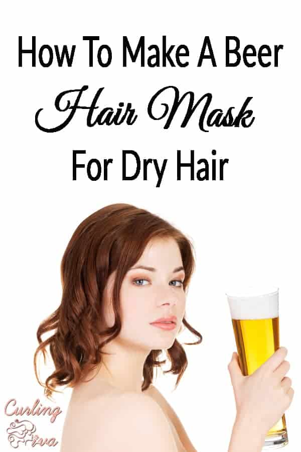 PIN for How to make a beer hair mask for dry hair