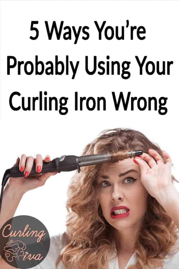 PIN 5 Ways Youre Probably Using Your Curling Iron Wrong – Curling Diva