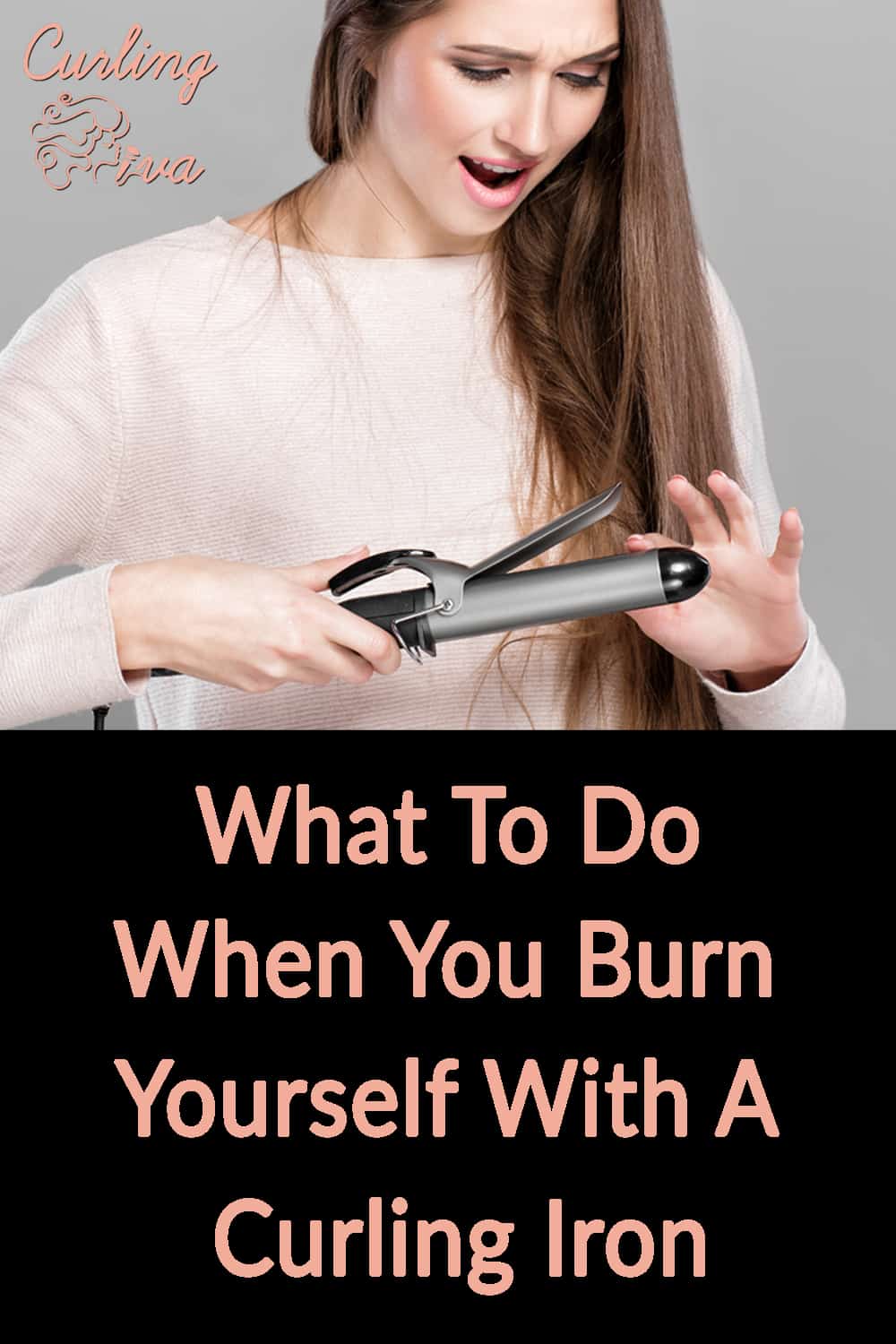 Curling Iron Burn What To Do When You Burn Yourself With A Curling Iron