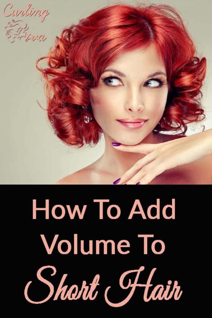 PIN For How To Add Volume To Short Hair