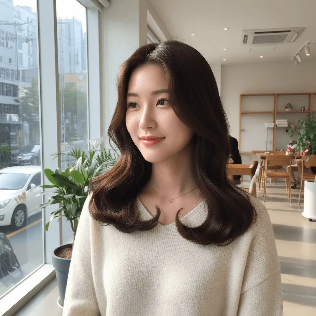 The Korean C-Curl Perm for Women
