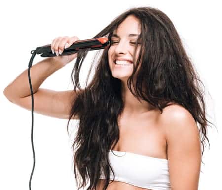 Can you crimp your hair with a straightener or blow dryer?