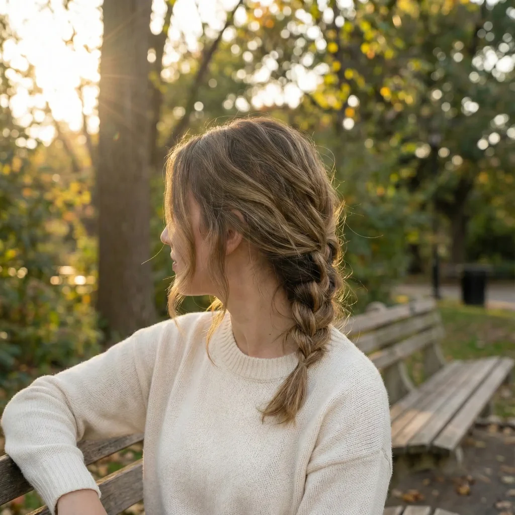 The Low, Loose Braid Hairstyle