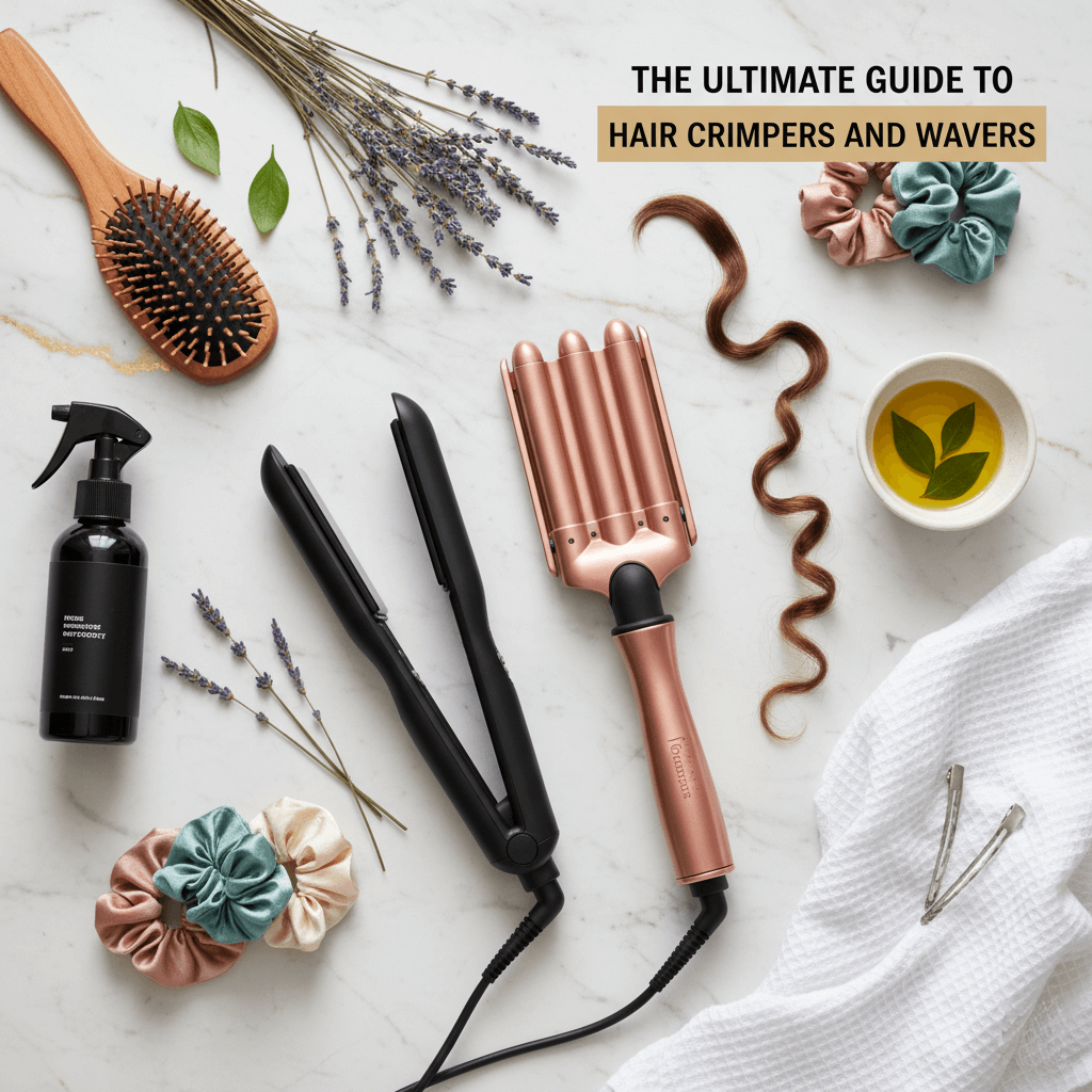 the ultimate guide to hair crimpers and wavers