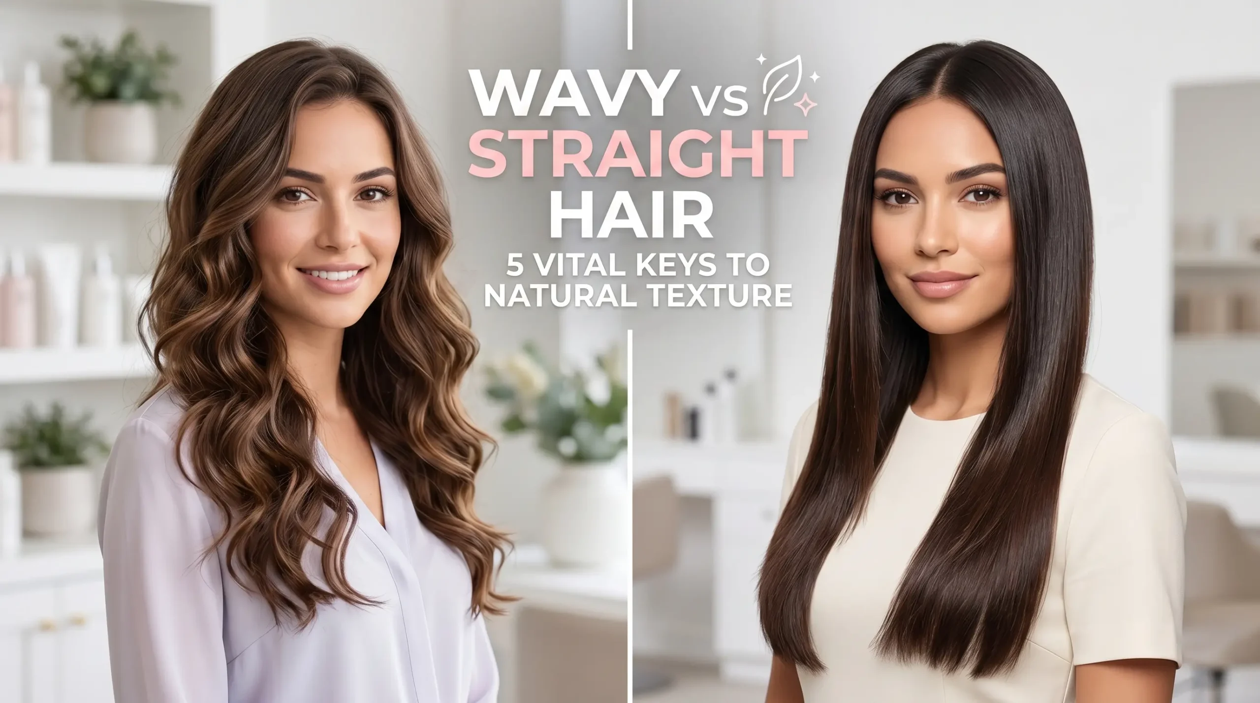 Wavy vs Straight Hair
